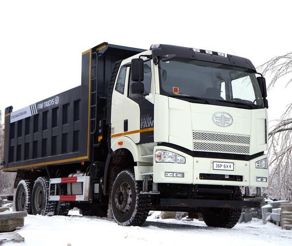 САМОСВАЛ FAW 6X4 J6 ЕВРО 5, 20 КУБ. М. ЦЕЛЬНЫЙ БОРТ