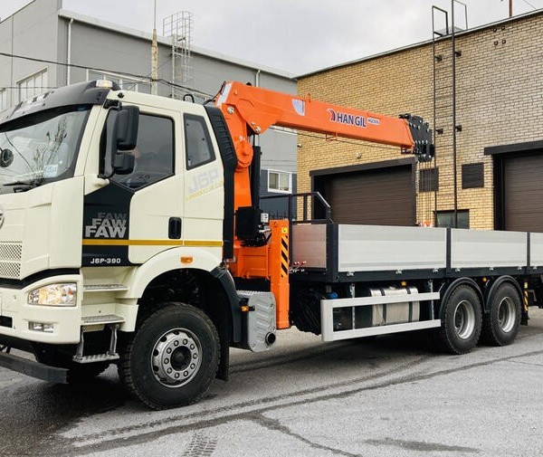 БОРТОВОЙ АВТОМОБИЛЬ FAW CA 3250 С КМУ HANGIL HGC 976