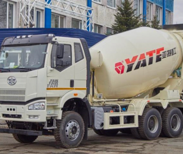 АВТОБЕТОНОСМЕСИТЕЛЬ YATE 10 М3 (ШАССИ FAW 6X4)